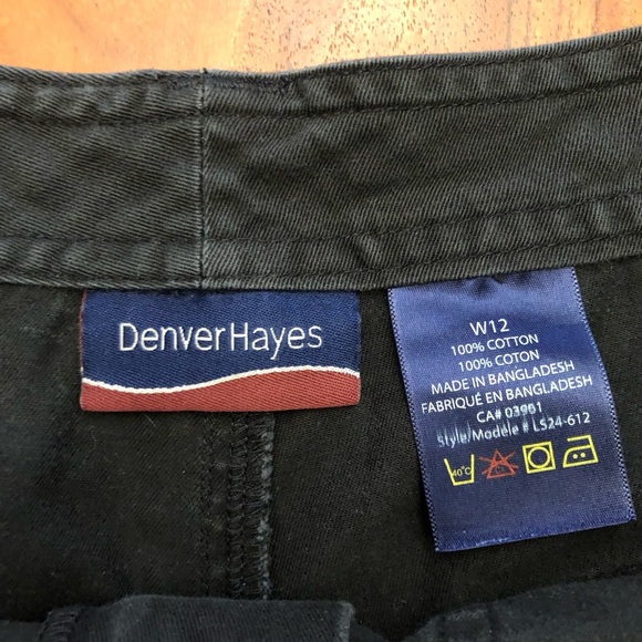 Dancer Hayes High Rise Wide Leg Black Casual Shorts. Size: 12. XL. - Picture 5 of 11